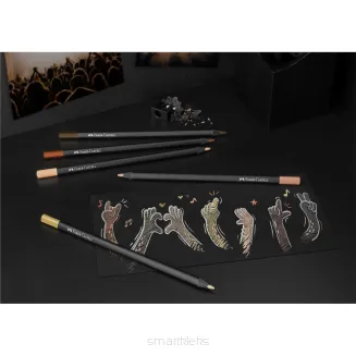Kredki Faber Castel Skin Tones 12 Black Edition smartkleks.pl