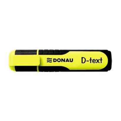 Zakreślacz Donau D-text Żółty