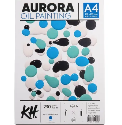 Papier do Farb Olejnych Aurora A4 230g/m2