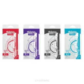 Zestaw Geometryczny 4 Elementy Colorino  SmartKleks.pl