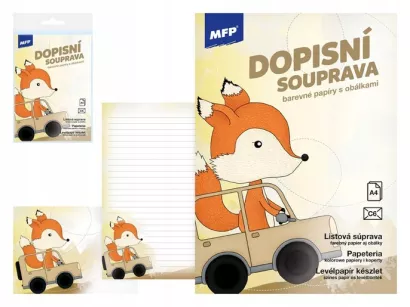 Papeteria Dziecięca A4 5+10 Lis