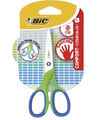 Nożyczki Szkolne dla Leworęcznych Bic Comfort