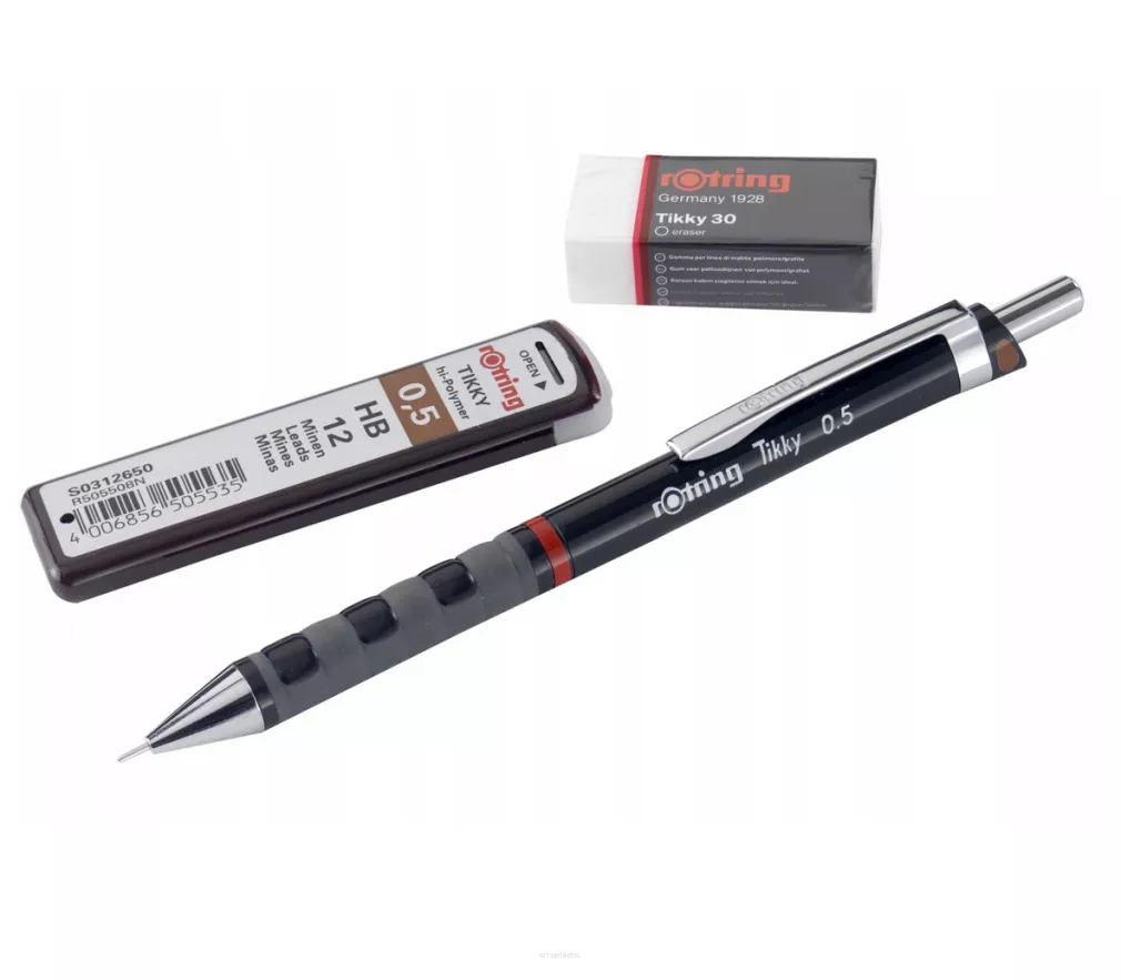 Ołówek Automatyczny Rotring Tikky 0,5 Zestaw