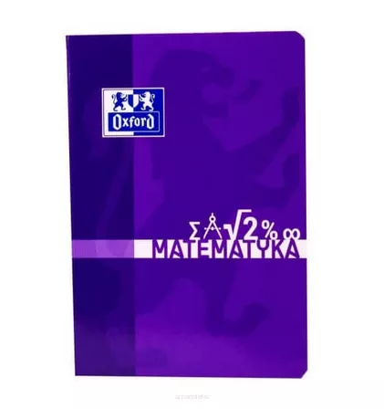 Zeszyt Tematyczny do Matematyki A5/60 Kratka Oxford