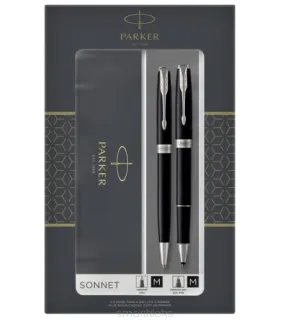 Parker Sonnet DUO Zestaw Prezentowy Długopis Pióro Kulkowe smartkleks.pl