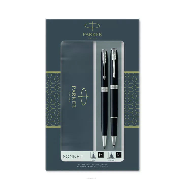 Parker Sonnet DUO Zestaw Prezentowy Długopis Pióro Kulkowe smartkleks.pl