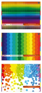 Blok techniczny kolorowy A3 10 kartek Interdruk
