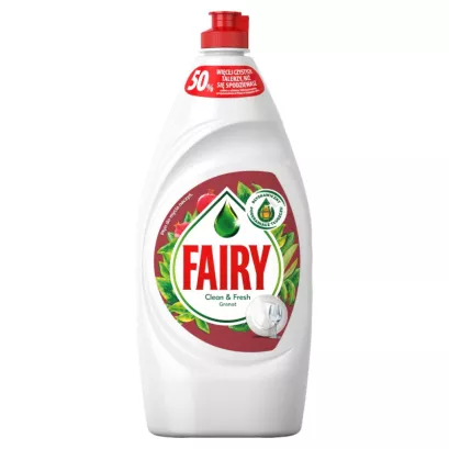 Fairy Clean & Fresh Płyn do Mycia Naczyń Granat 900ML