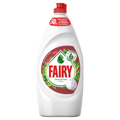 Fairy Clean & Fresh Płyn do Mycia Naczyń Granat 900ML