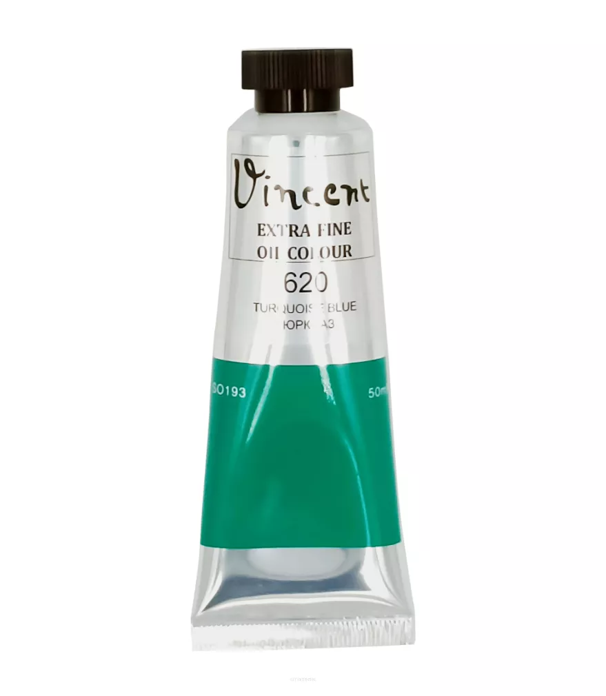 Farba Olejna Vincent 620 Torquoise Blue 50ml. smartkleks.pl