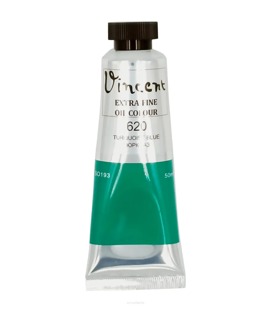 Farba Olejna Vincent 620 Torquoise Blue 50ml. smartkleks.pl
