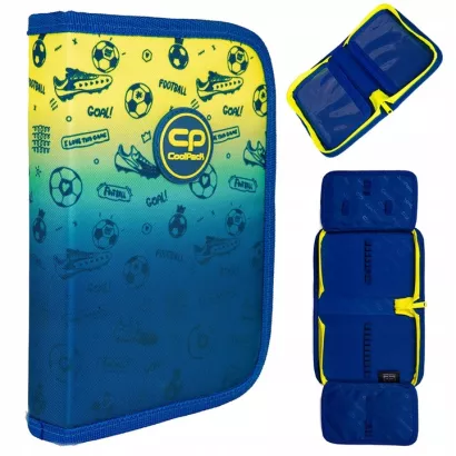 Piórnik Jednokomorowy CoolPack Clipper Gradient Football 2T