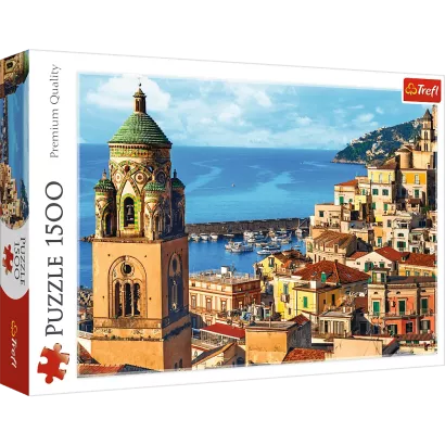 Puzzle Trefl 1500 Elementów Amalfi, Włochy smartkleks.pl