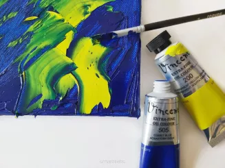 Farba Olejna Vincent 224 Burnt Umber 50ml. smartkleks.pl