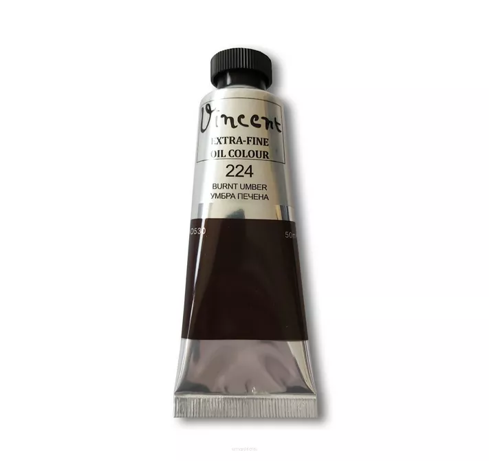 Farba Olejna Vincent 224 Burnt Umber 50ml. smartkleks.pl