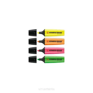 Zakreślacze Stabilo Boss Original 4szt. SmartKleks.pl