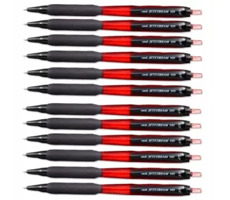 12 x Długopis Olejowy Uni Jetstream SXN-101-07 Czerwony