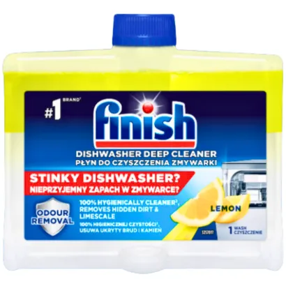 FINISH Lemon 250 ml – płyn do czyszczenia zmywarki