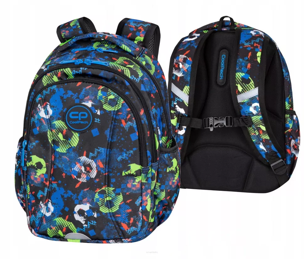 Plecak CoolPack Joy S Football Blue 21l