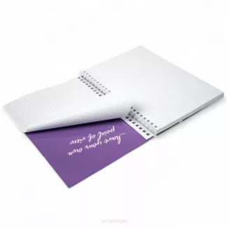 Kołonotatnik SWING Żyrafa A5 80K kratka 80g NARCISSUS