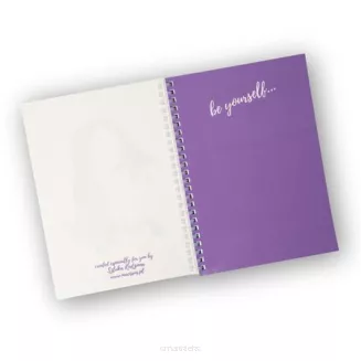 Kołonotatnik SWING Żyrafa A5 80K kratka 80g NARCISSUS