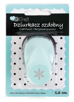 Dziurkacz Ozdobny Śnieżynka 1  3,8 cm - 2
