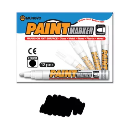12 x Marker Olejowy Mungyo Czarny