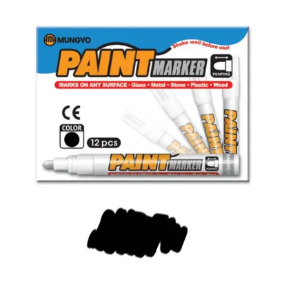 12 x Marker Olejowy Mungyo Czarny