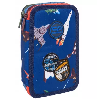 Piórnik Dwukomorowy Z Wyposażeniem Jumper 2 Space Adventure