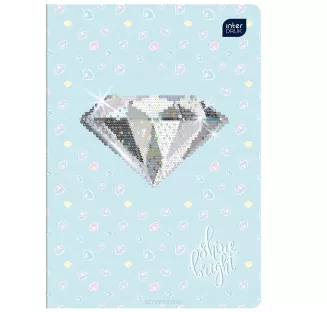 Zeszyt A5 Interdruk 32K. Kratka Metallic - 3