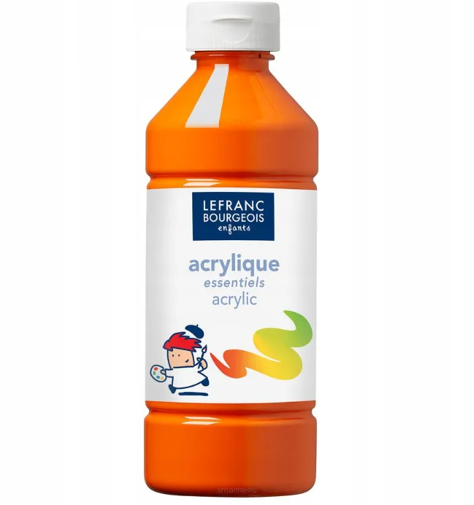 Farba Akrylowa Essentials Lefranc Bourgeois Pomarańcz 0,5ml. smartkleks.pl