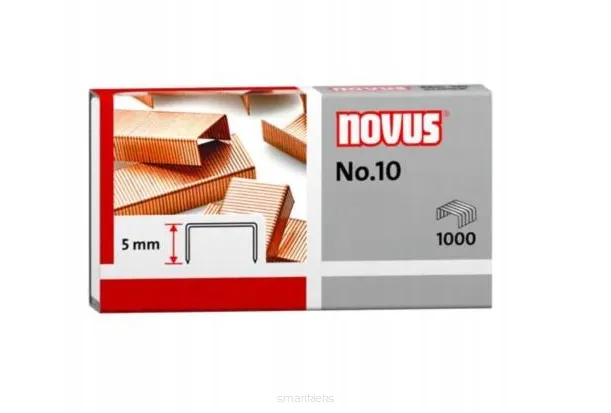 Zszywki Miedziane Novus No.10 smartkleks.pl