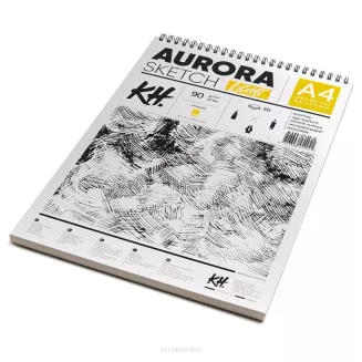 Szkicownik Spirala Aurora Sketch Light A4 90g smartkleks.pl