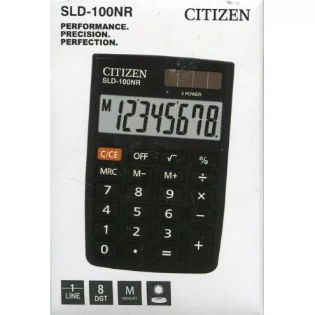 Kalkulator Citizen SLD 100 NR Czarny

