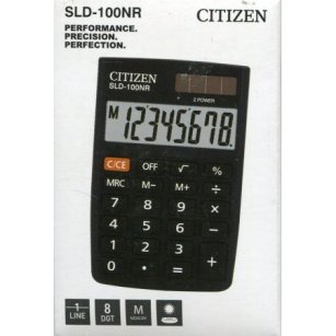 Kalkulator Citizen SLD 100 NR Czarny