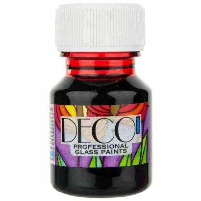 Farba do Szkła Witrażowa Deco 30ml - 132 Karmin