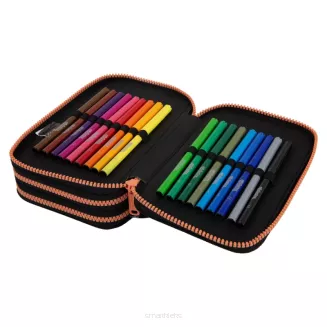 Piórnik Trójkomorowy Cool Pack z Wyposażeniem Jumper 3 Capybara smartkleks.pl