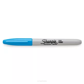 Marker Permanentny Sharpie Fine Pisak Szybkoschnący Jasnoniebieski smartkleks.pl