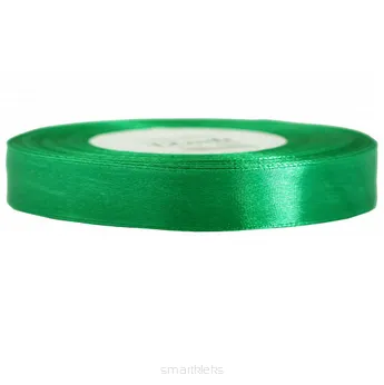 Wstążka Satynowa 12mm/32m Zielona