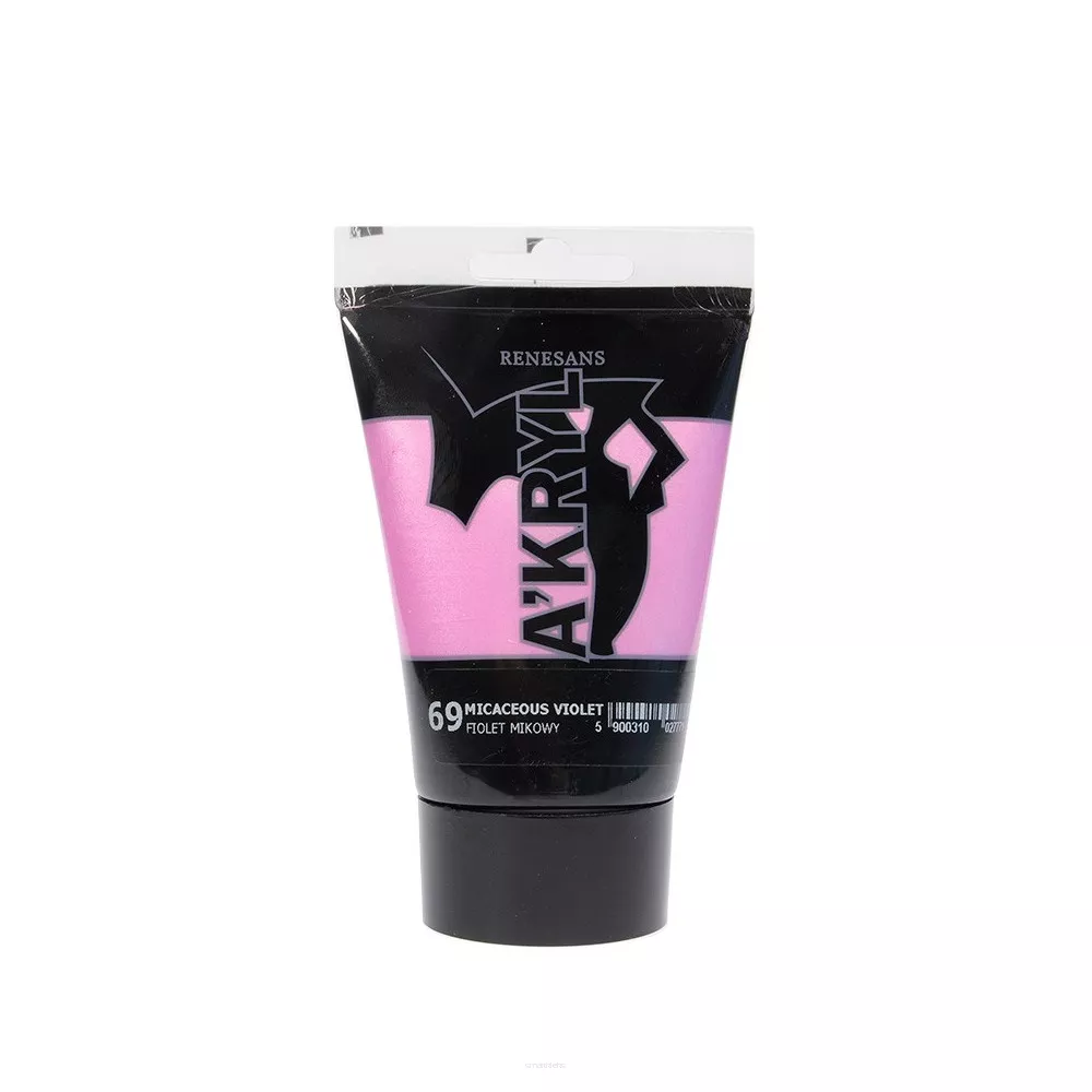 Farba Akrylowa Renesans 100ml 69 Fiolet Mikowy