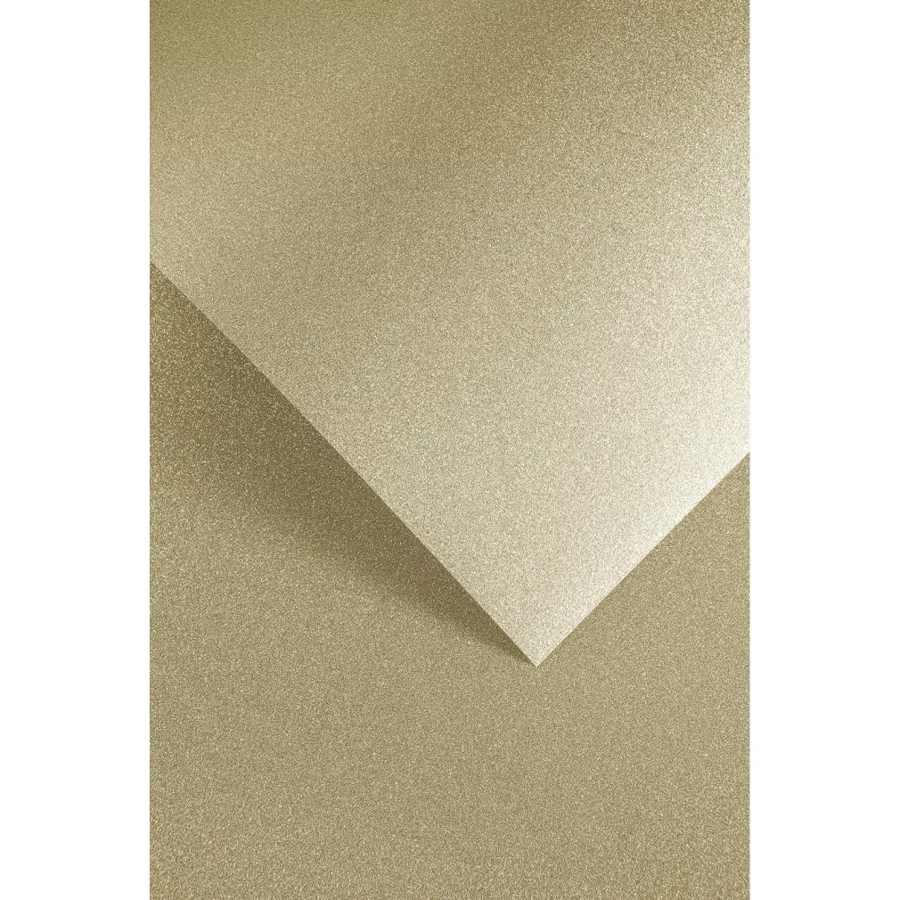 Samoprzylepny Arkusz Brokatowy Jasnozłoty Galeria Papieru 1 Arkusz SmartKleks.pl