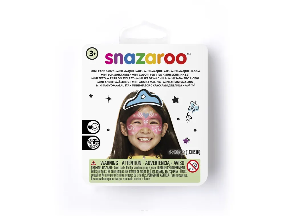 Mini Zestaw do Malowania Twarzy Snazaroo Festive Mask
SmartKleks.pl