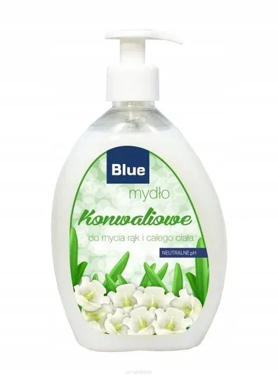BLUE MYDŁO W PŁ.DOZ.500ML KONWALIA