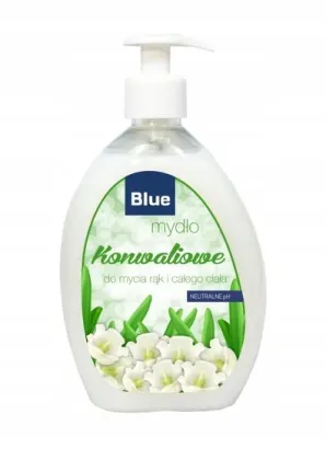 BLUE MYDŁO W PŁ.DOZ.500ML KONWALIA