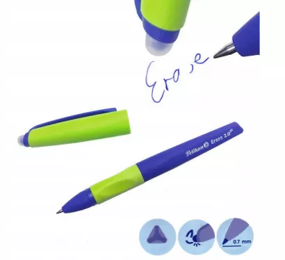 Długopis Wymazywalny Żelowy Niebieski Pelikan Erase 2.0