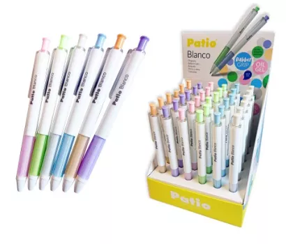 Długopis Automatyczny Patio Blanco 0,7mm Niebieski