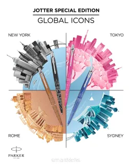 Długopis Parker Jotter Tokyo Pink Global Icons smartkleks.pl