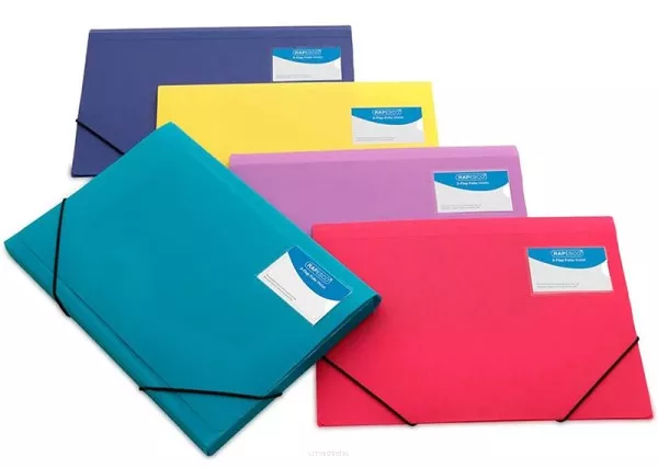 Teczka Klapkowa A4 na Gumkę Rapesco  SmartKleks.pl
