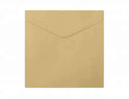 Koperty 16x16cm Pearl Złoty Galeria Papieru 10sz