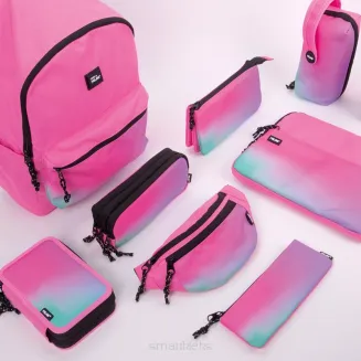 Piórnik Owalny Milan Sunset Różowy SmartKleks.pl